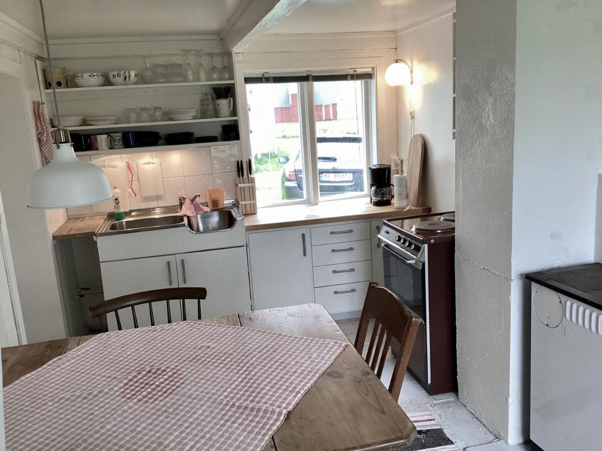 Grandmothers Cosy Farmhouse Fredvang Bagian luar foto